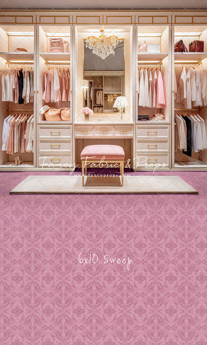 Boss Babe Closet - Pink Carpet - With Sweep Option
