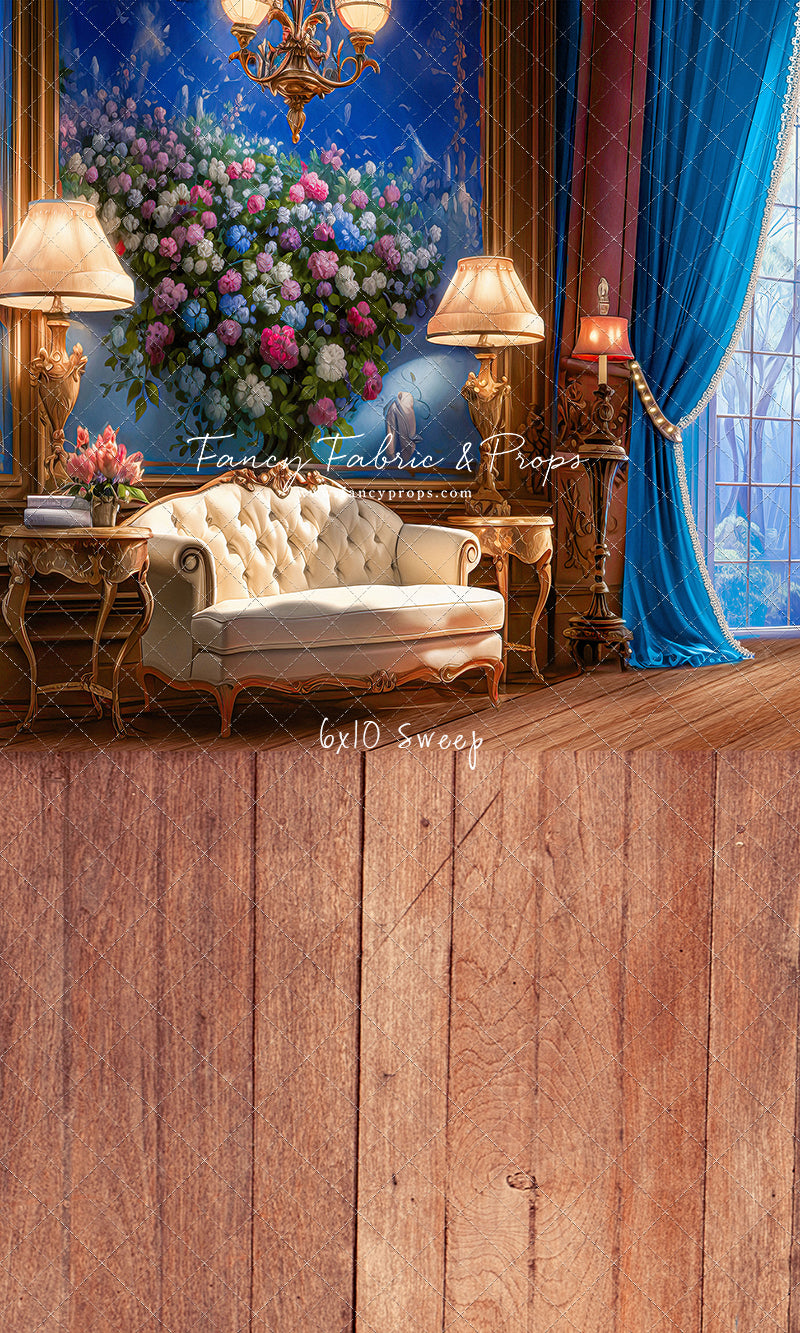 Elegant Lounge - Blue - With Sweep Option