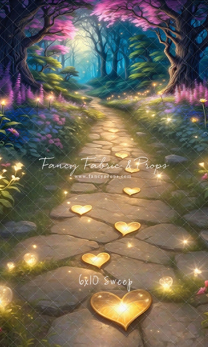 Fairy Valentine Forest - With Sweep Option