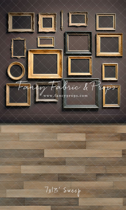 Jewel Frames - Brown - With Sweep Option