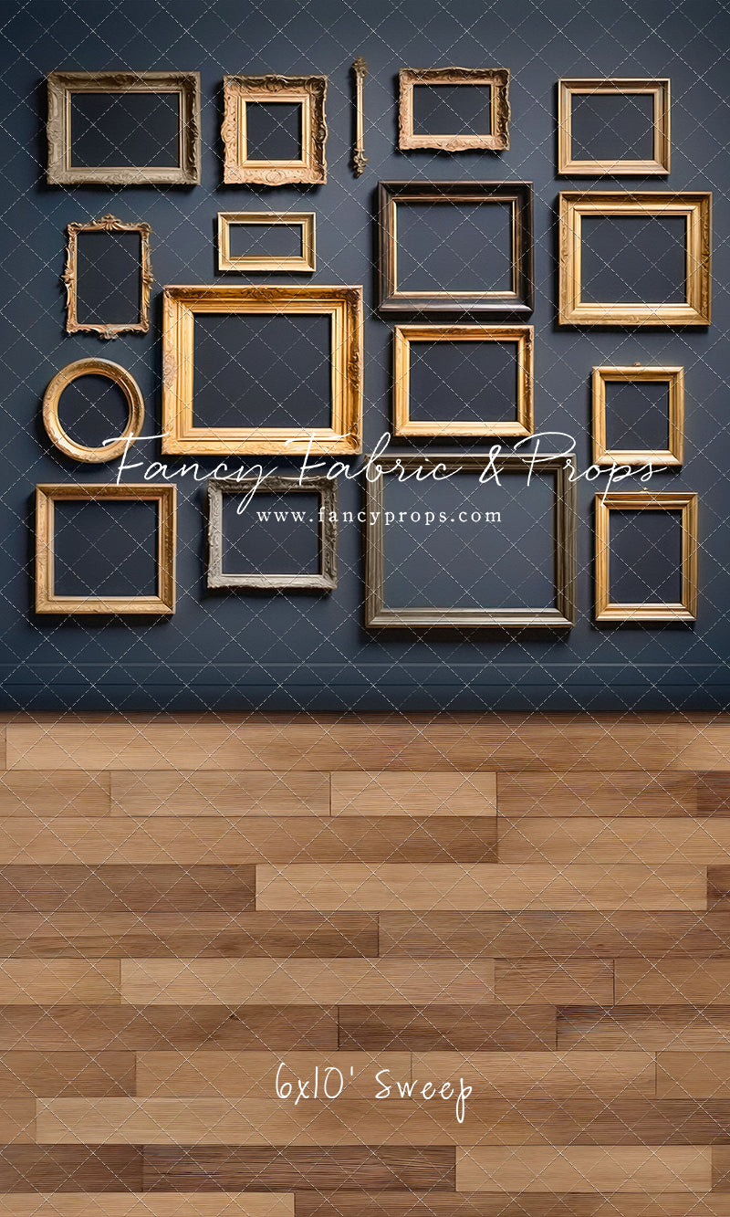 Jewel Frames - Blue - With Sweep Option