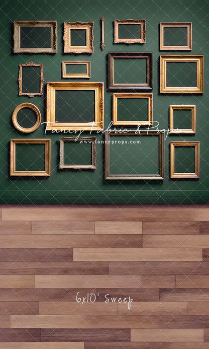 Jewel Frames - Green - With Sweep Option