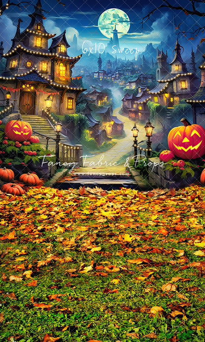 Spooky Town- With Lights - With Sweep Option