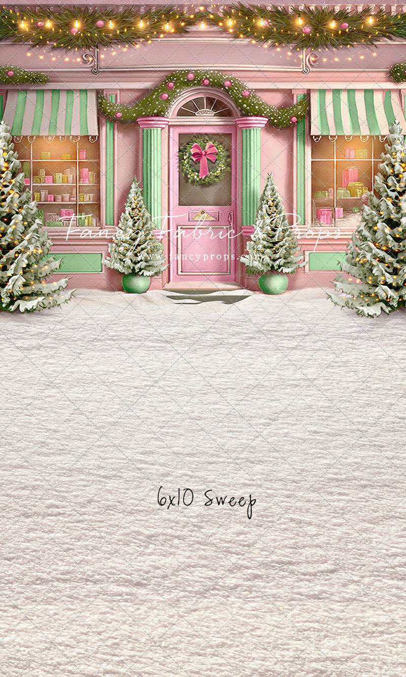 Frosty Sweet Shop - Pink & Green - with Sweep Option