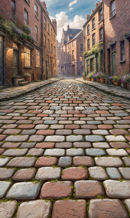 Garrison Lane - Colored Cobblestone - With Sweep Option