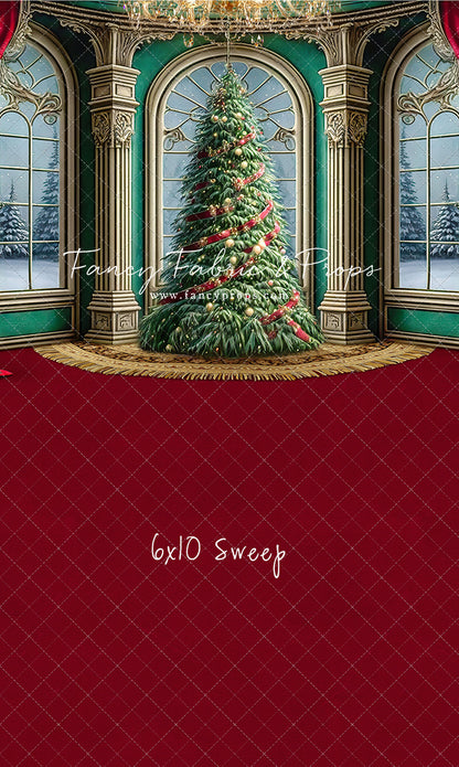 Royal Christmas Tree - Red Carpet Option - with Sweep Option