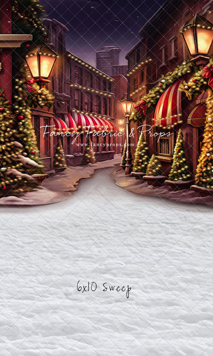 Crimson Christmas Shops - with Sweep Option