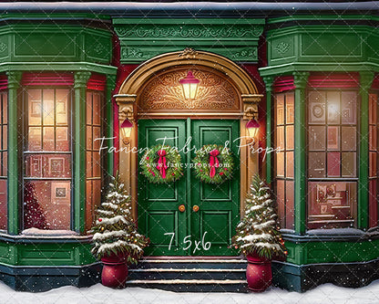 Heartfelt Holiday Home - Green With Snow Option - with Sweep Option