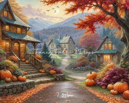 Autumn Village Vista - With Sweep Option