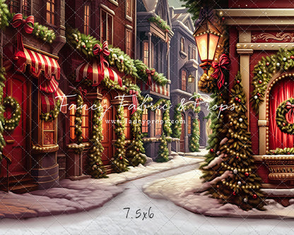 Crimson Emporium Alley - with Sweep Option