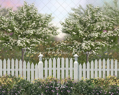 Country Spring Picket Fence