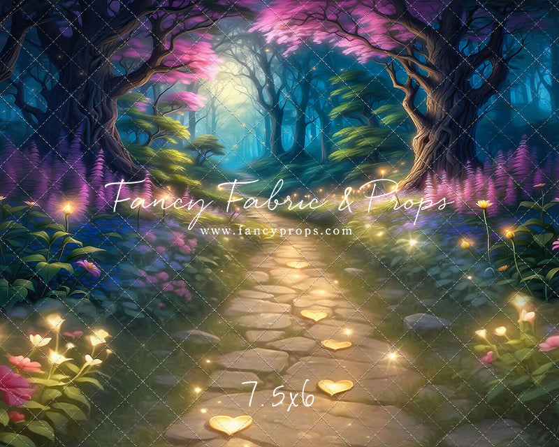 Fairy Valentine Forest - With Sweep Option