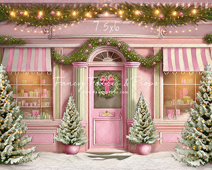 Frosty Sweet Shop - Pink & Sage - with Sweep Option