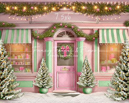Frosty Sweet Shop - Pink & Green - with Sweep Option