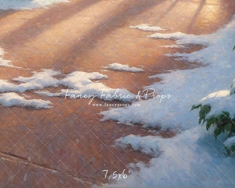 Greenhouse Snowy Floor