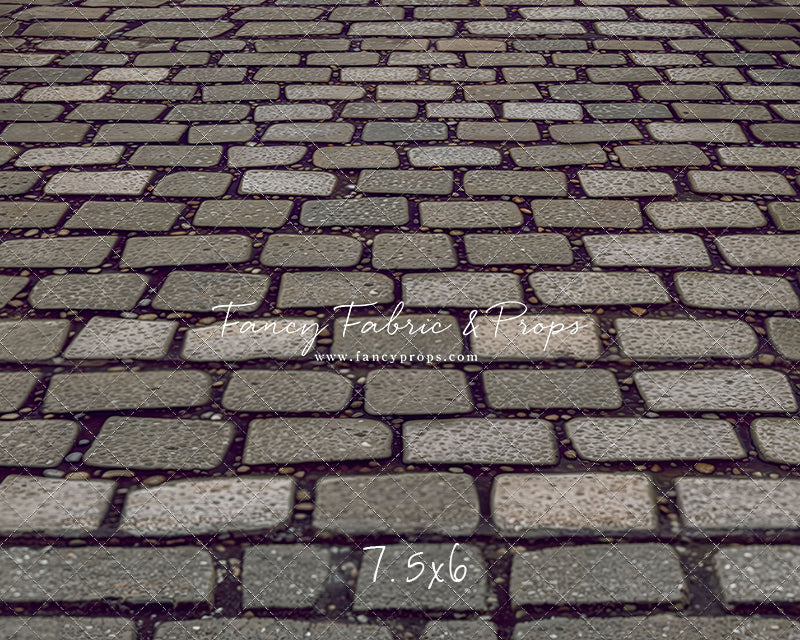 Grey Garrison Cobblestone Floor