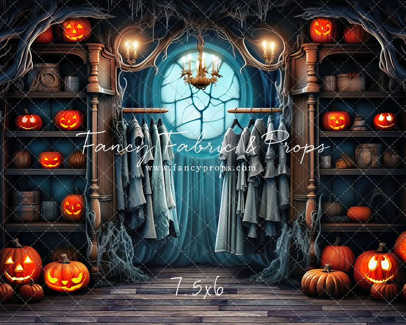 Haunted Wardrobe -Grey Floor - With Sweep Option