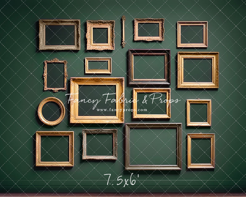 Jewel Frames - Green - With Sweep Option