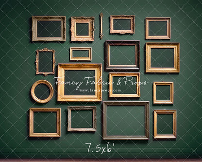 Jewel Frames - Green - With Sweep Option