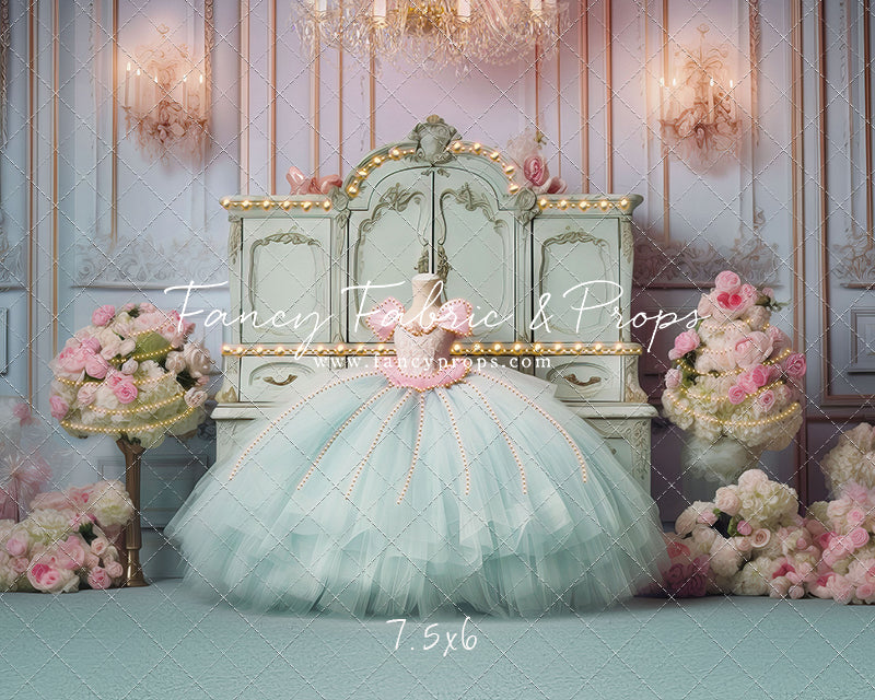 Miss Charlotte - Sage Carpet - With Sweep Option