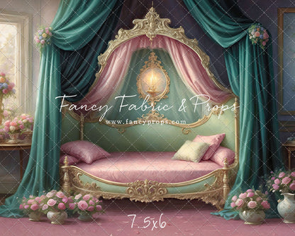 Pretty Victorian Bed - With Sweep Option