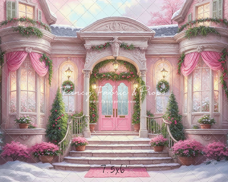 Rose Victorian Christmas - With Sweep Option