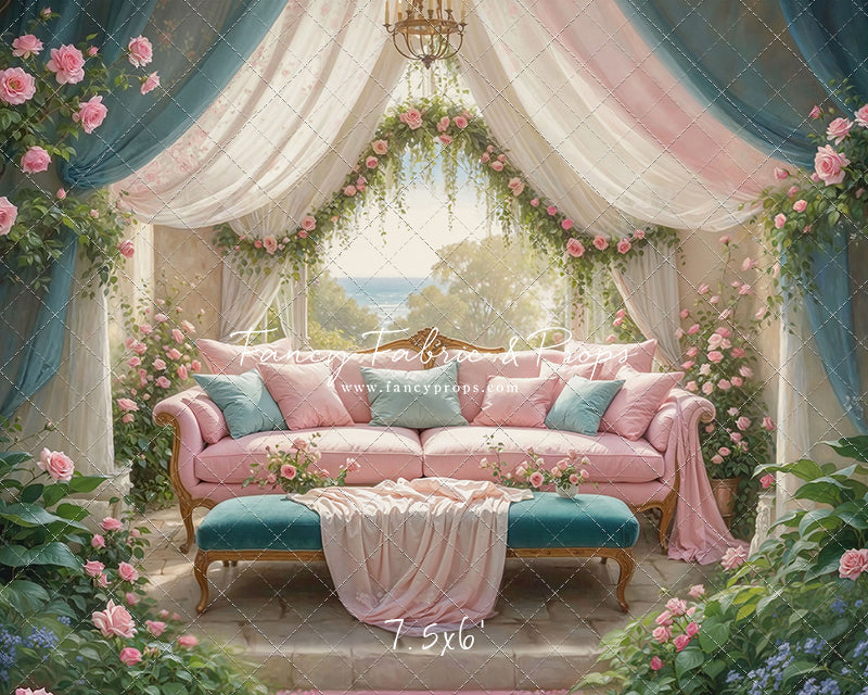 Versailles Rose Terrace - With Sweep Option