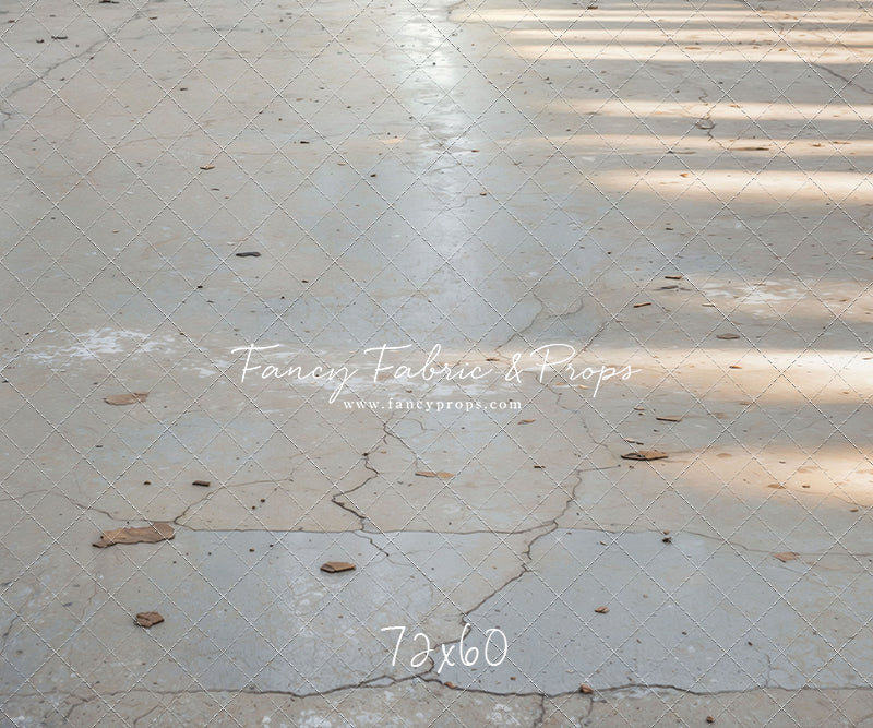 Abandoned Warehouse Concrete Floor