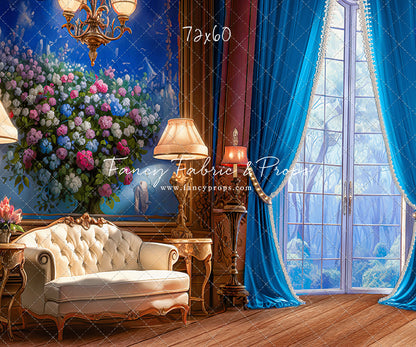 Elegant Lounge - Blue - With Sweep Option