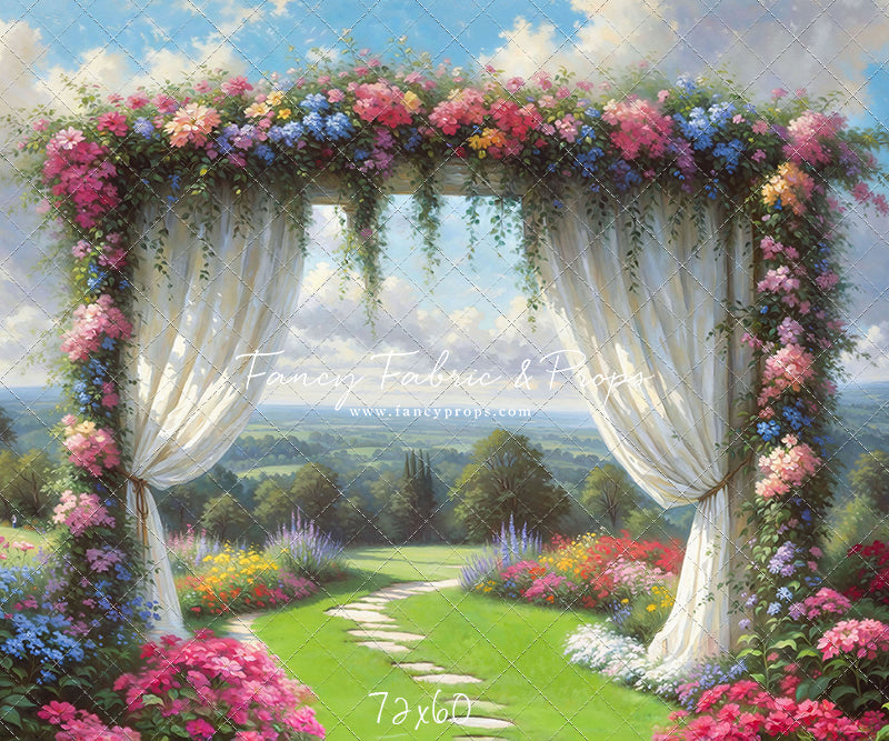 Enchanted Garden Romance - With Sweep Option