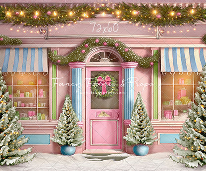 Frosty Sweet Shop - Pink & Blue - with Sweep Option