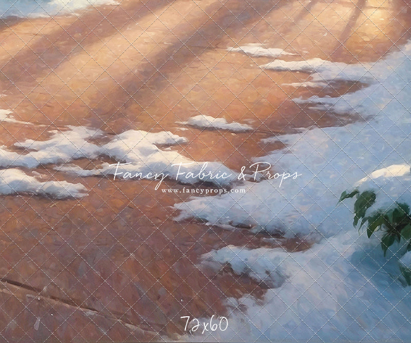 Greenhouse Snowy Floor