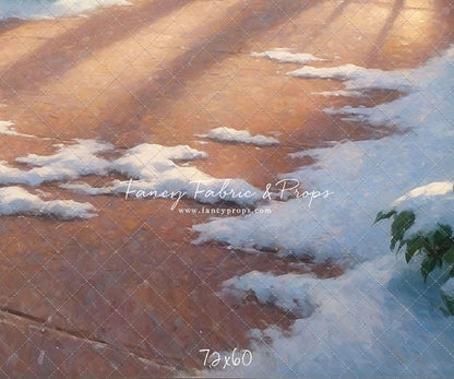 Greenhouse Snowy Floor