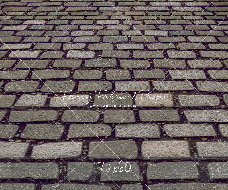 Grey Garrison Cobblestone Floor