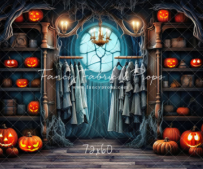 Haunted Wardrobe -Grey Floor - With Sweep Option