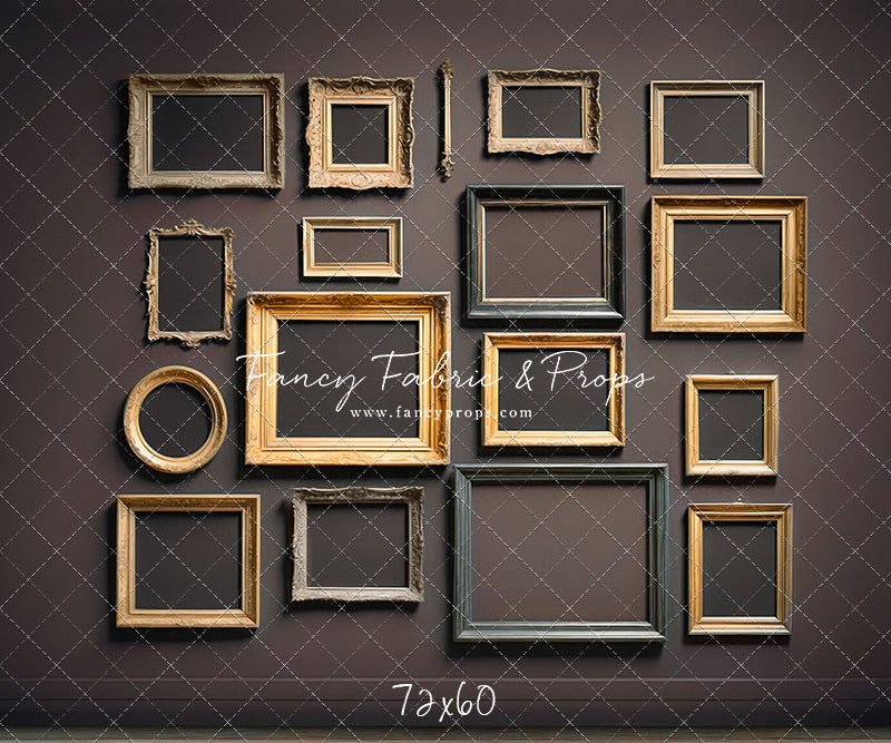 Jewel Frames - Brown - With Sweep Option