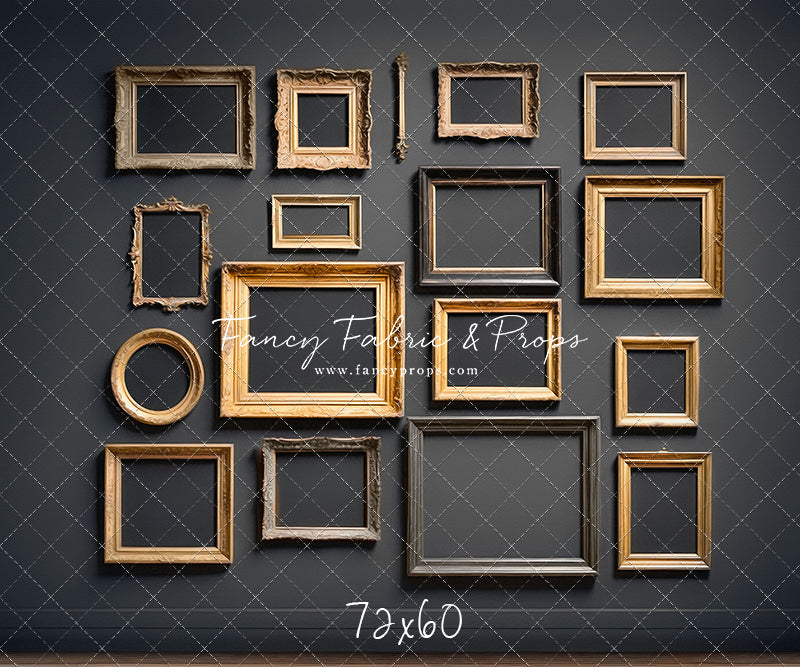 Jewel Frames - Gray - With Sweep Option