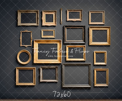 Jewel Frames - Gray - With Sweep Option