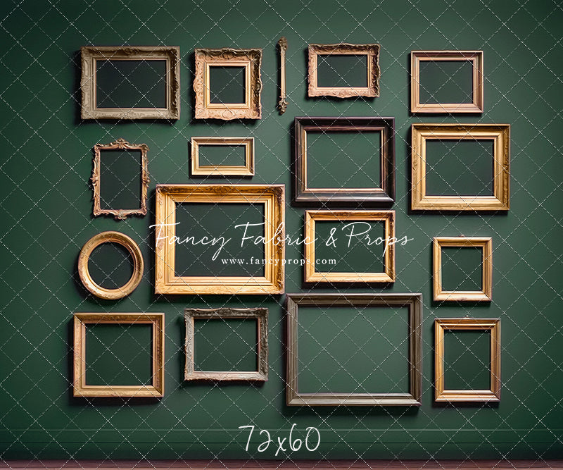 Jewel Frames - Green - With Sweep Option