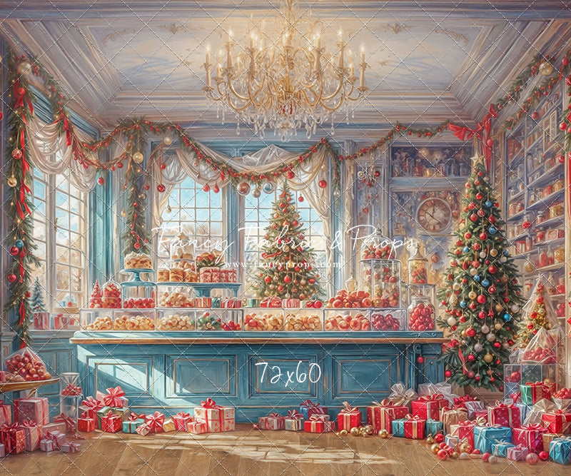 Winter Wonderland Sweet Shop - With Sweep Option