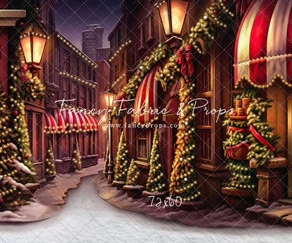 Crimson Christmas Shops - with Sweep Option