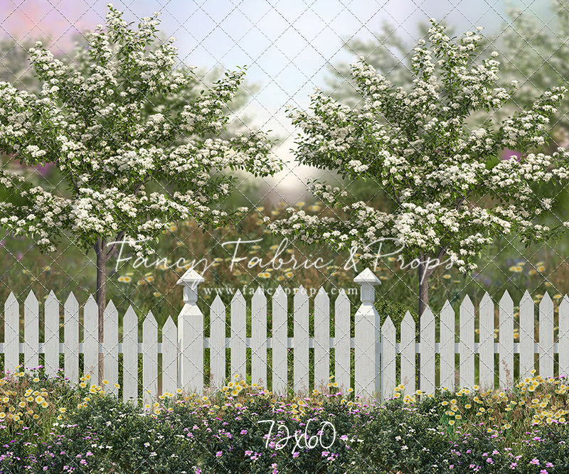 Country Spring Picket Fence