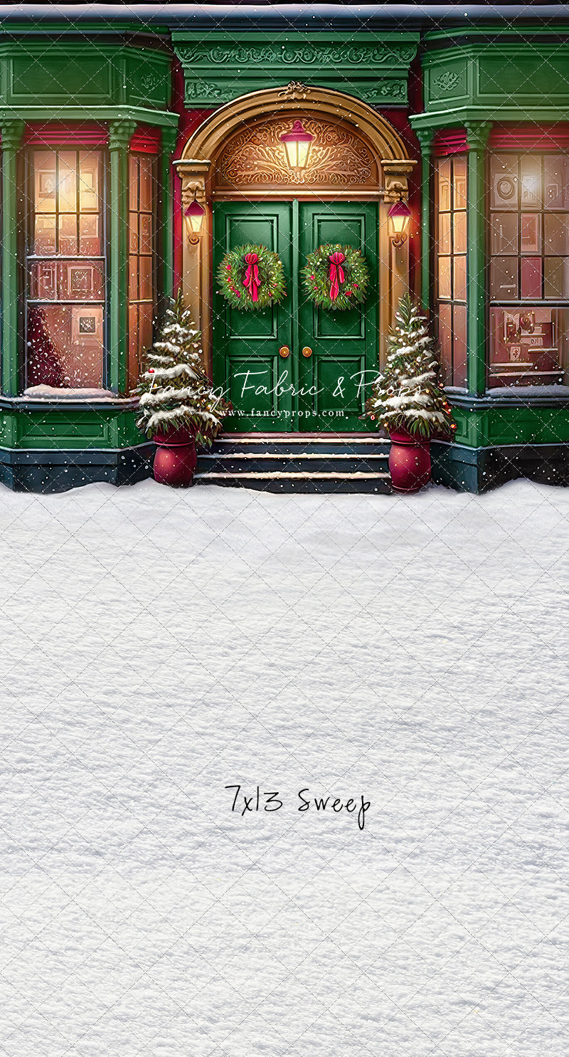 Heartfelt Holiday Home - Green With Snow Option - with Sweep Option