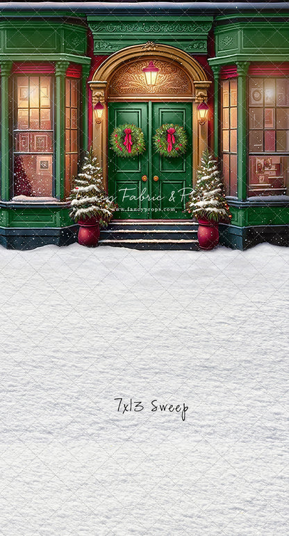 Heartfelt Holiday Home - Green With Snow Option - with Sweep Option