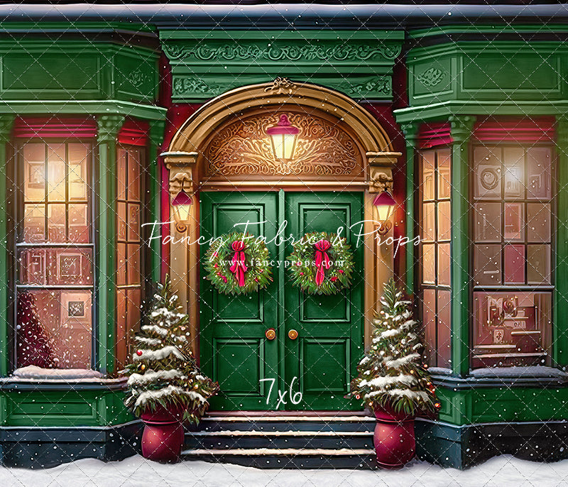 Heartfelt Holiday Home - Green With Snow Option - with Sweep Option