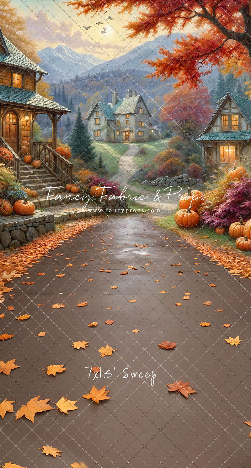 Autumn Village Vista - With Sweep Option