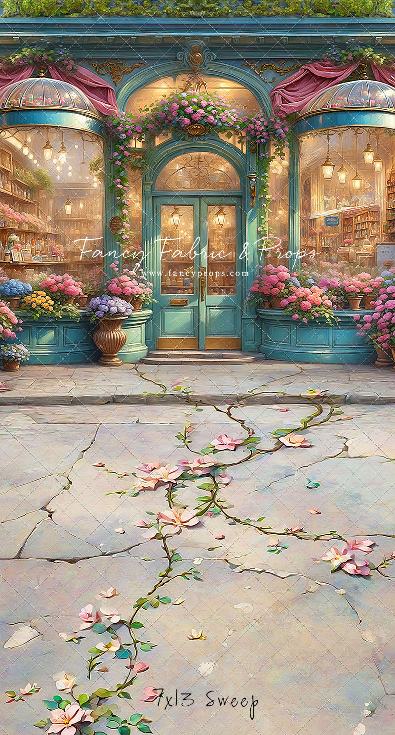 Beautiful Blooming Flower Shop - With Sweep Option
