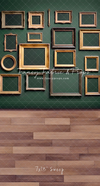 Jewel Frames - Green - With Sweep Option