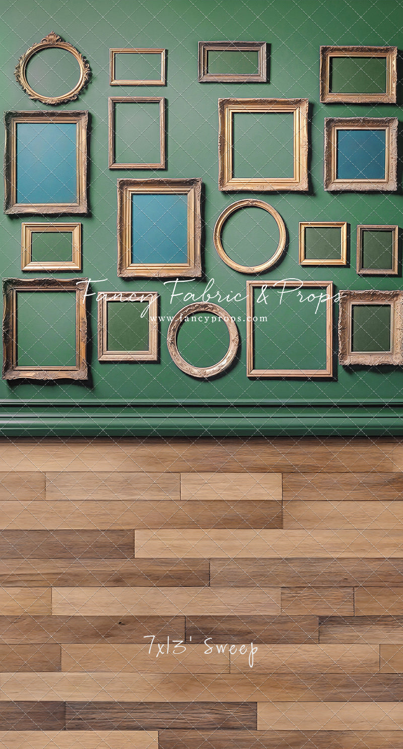 Pastel Frames - Green - With Sweep Option