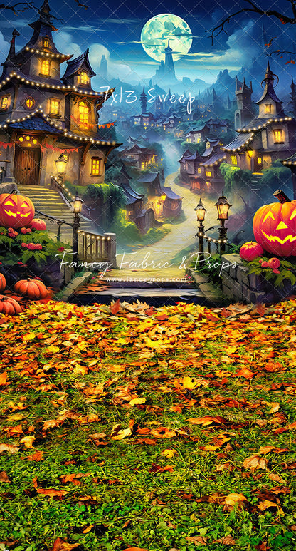 Spooky Town- With Lights - With Sweep Option